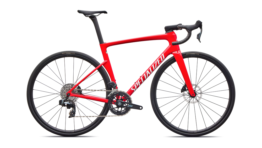 Specialized Tarmac SL9 Comp AXS Carbon Road Bike in Gloss Vivid Red | 2027