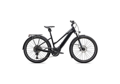 2026 Specialized Turbo Vado 5.0 Step-Through Electric Hybrid Bike in Gloss Castblack