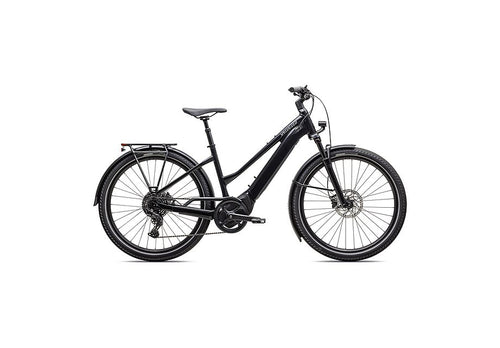 2026 Specialized Turbo Vado 4.0 Step-Through Electric Hybrid Bike in Gloss Castblack