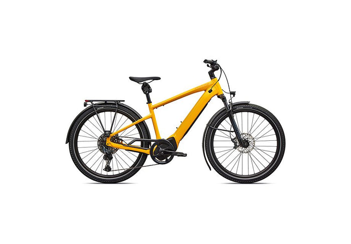 2026 Specialized Turbo Vado 5.0 Electric Hybrid Bike in Gloss California Sunshine