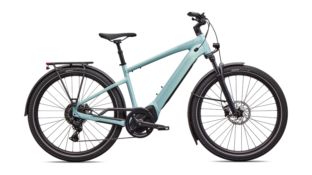2026 Specialized Turbo Vado 4.0 Electric Hybrid Bike in Gloss Seafoam