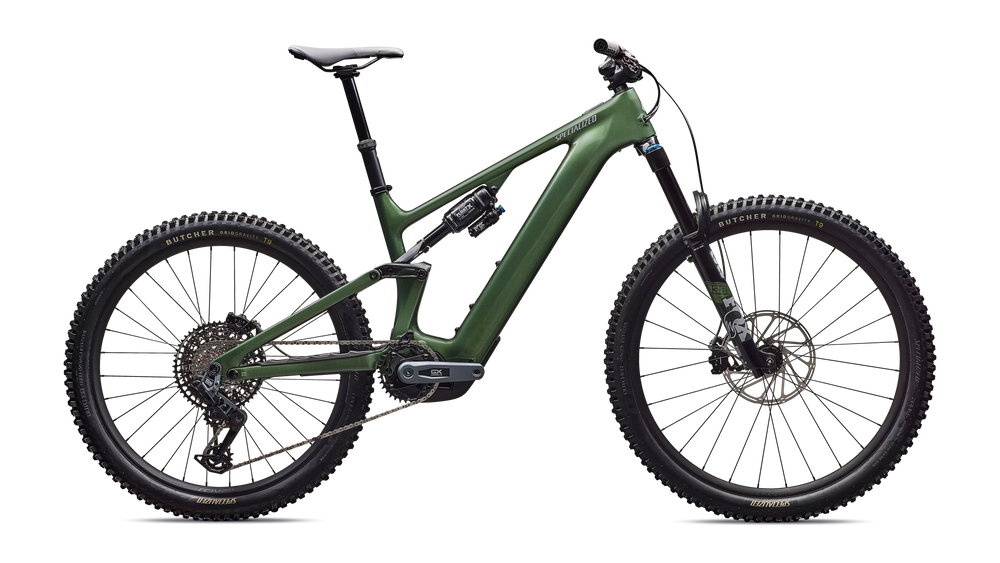 Imperfect 2026 Specialized Turbo Levo 4 Expert Electric Mountain Bike in Gloss Cypress Metallic/Silver Dust | S4