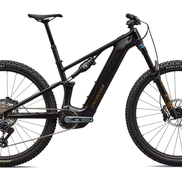 2026 Specialized Turbo Levo R 4 Expert Electric Mountain Bike in Gloss Carbon