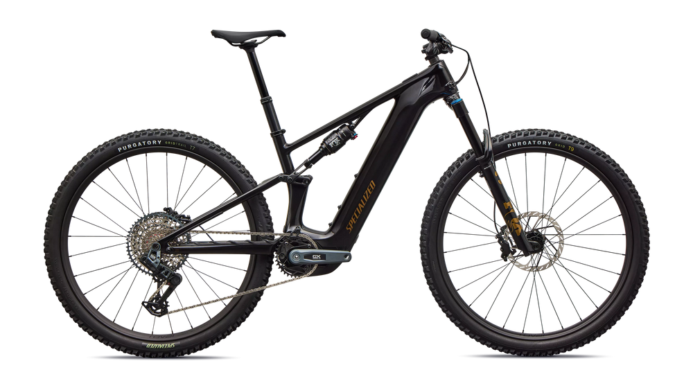 2026 Specialized Turbo Levo R 4 Expert Electric Mountain Bike in Gloss Carbon