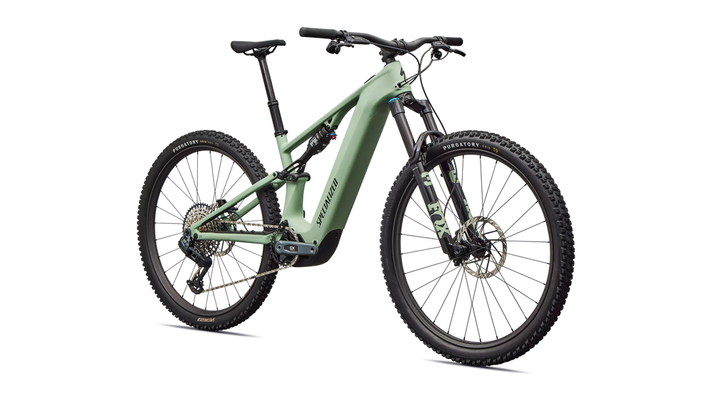 2026 Specialized Turbo Levo R 4 Expert Electric Mountain Bike in Satin Pistachio