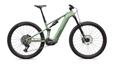 2026 Specialized Turbo Levo R 4 Expert Electric Mountain Bike in Satin Pistachio