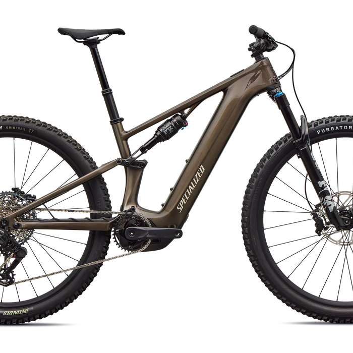 2026 Specialized Turbo Levo R Comp Electric Mountain Bike in Gloss Gunmetal