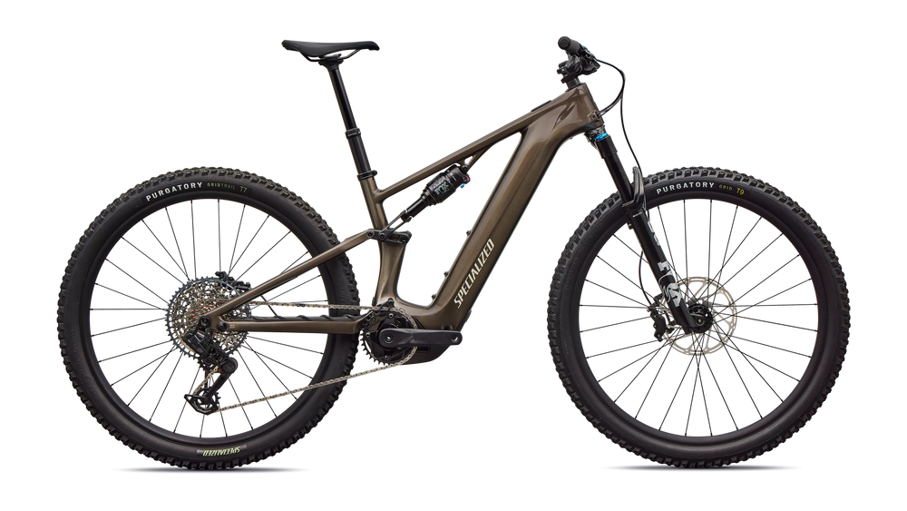 2026 Specialized Turbo Levo R Comp Electric Mountain Bike in Gloss Gunmetal