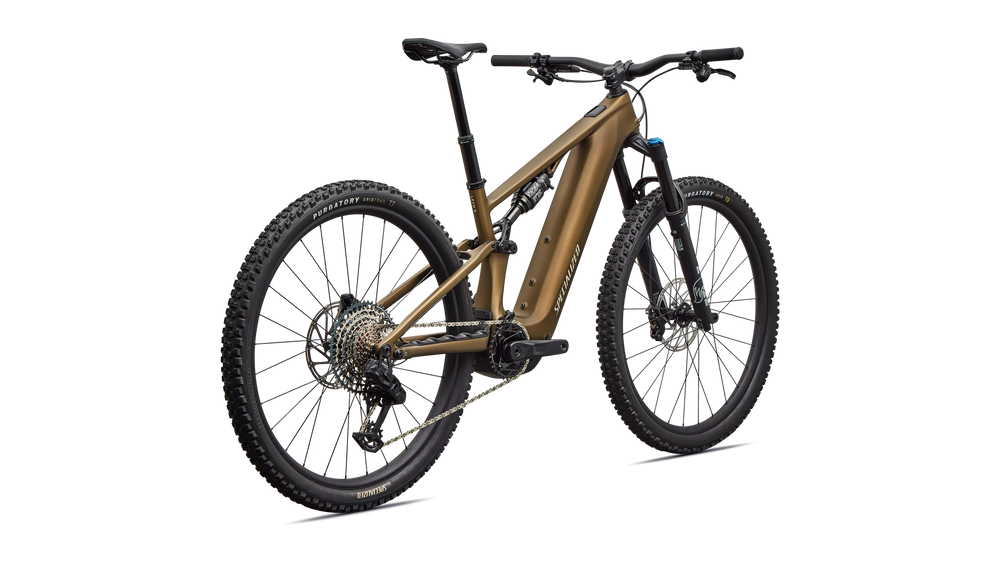 2026 Specialized Turbo Levo R Comp Electric Mountain Bike in Satin Burnt Gold Metallic