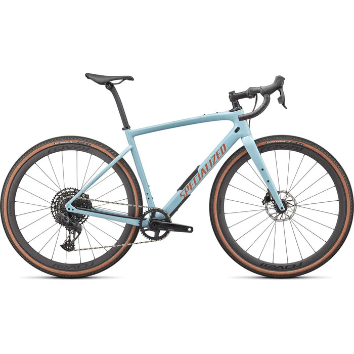 Specialized Diverge Expert Rival AXS Carbon Gravel Bike in Blue