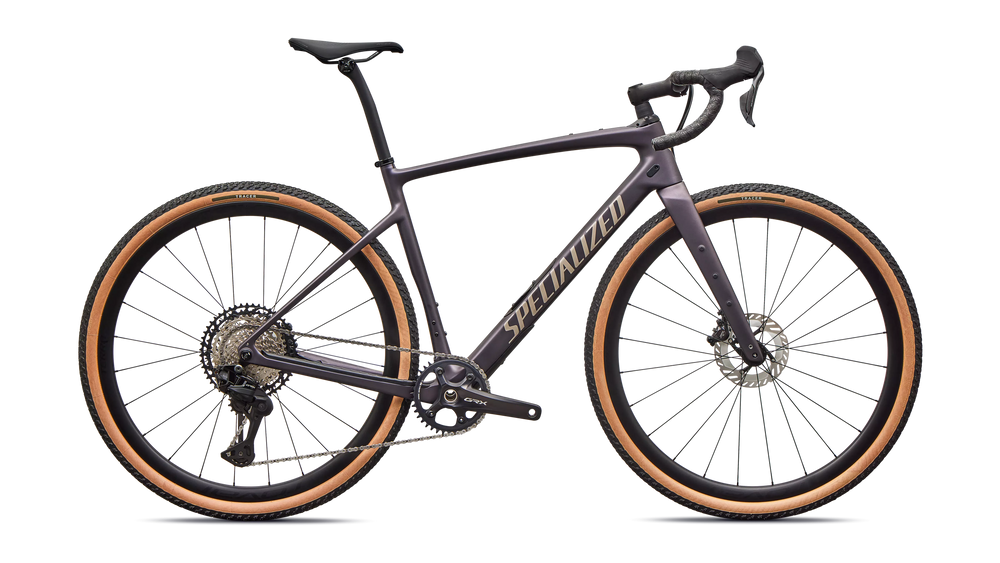 2026 Specialized Diverge 4 Expert Shimano GRX Di2 Carbon Gravel Bike in Nebula Metallic