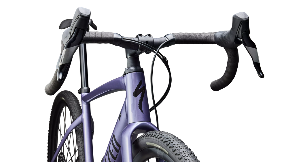 2026 Specialized Diverge 4 Comp Alloy SRAM Apex Gravel Bike in Gloss Mauve Metallic