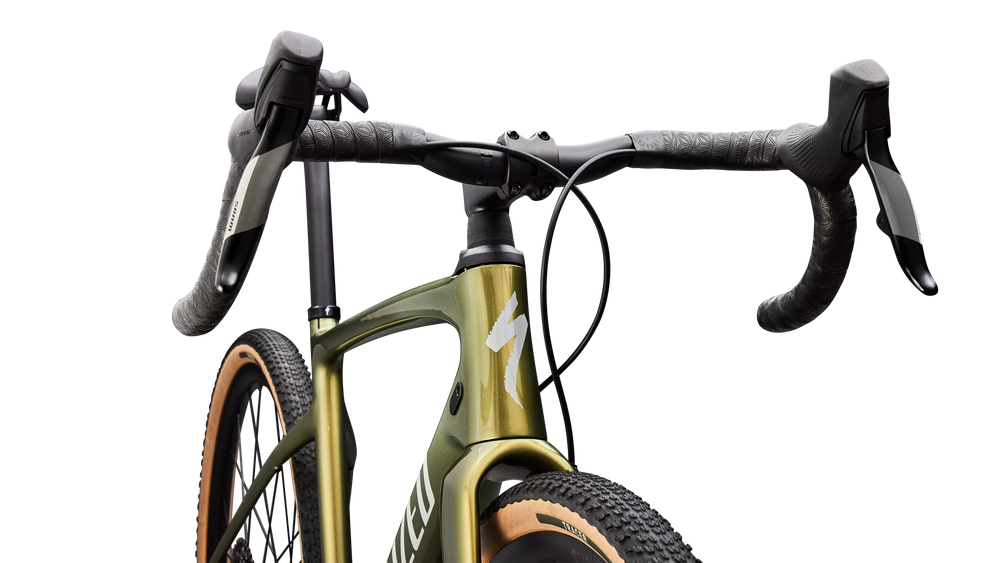 2026 Specialized Diverge 4 Comp Carbon SRAM Apex AXS Gravel Bike in Laurel Green Metallic
