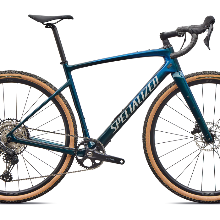 2026 Specialized Diverge 4 Sport Carbon Shimano GRX 600 Carbon Gravel Bike in Emerald Metallic