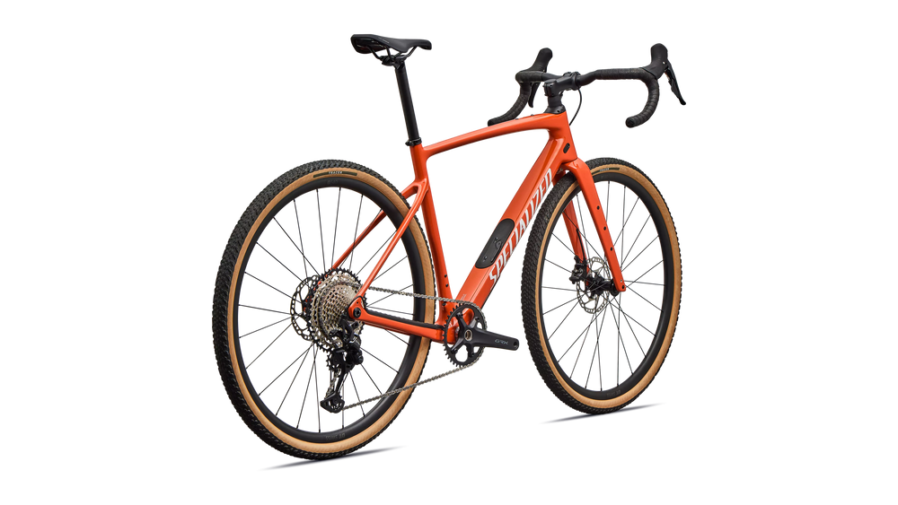 2026 Specialized Diverge 4 Sport Carbon Shimano GRX 600 Carbon Gravel Bike in Deep Orange