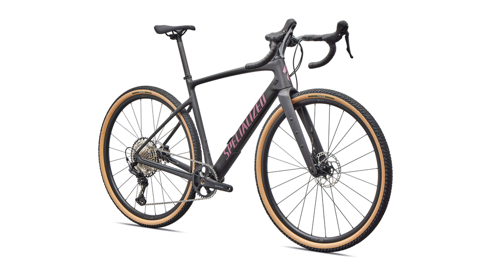 2026 Specialized Diverge 4 Sport Carbon Shimano GRX 600 Carbon Gravel Bike in Obsidian Metallic