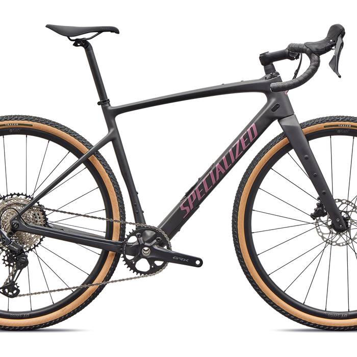 2026 Specialized Diverge 4 Sport Carbon Shimano GRX 600 Carbon Gravel Bike in Obsidian Metallic