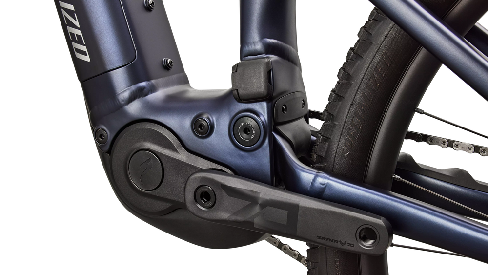 2026 Specialized Turbo Levo R Comp Alloy Electric Mountain Bike in Satin Metallic Deep Marine