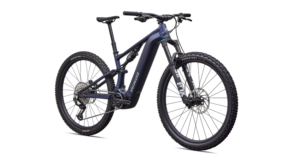 2026 Specialized Turbo Levo R Comp Alloy Electric Mountain Bike in Satin Metallic Deep Marine