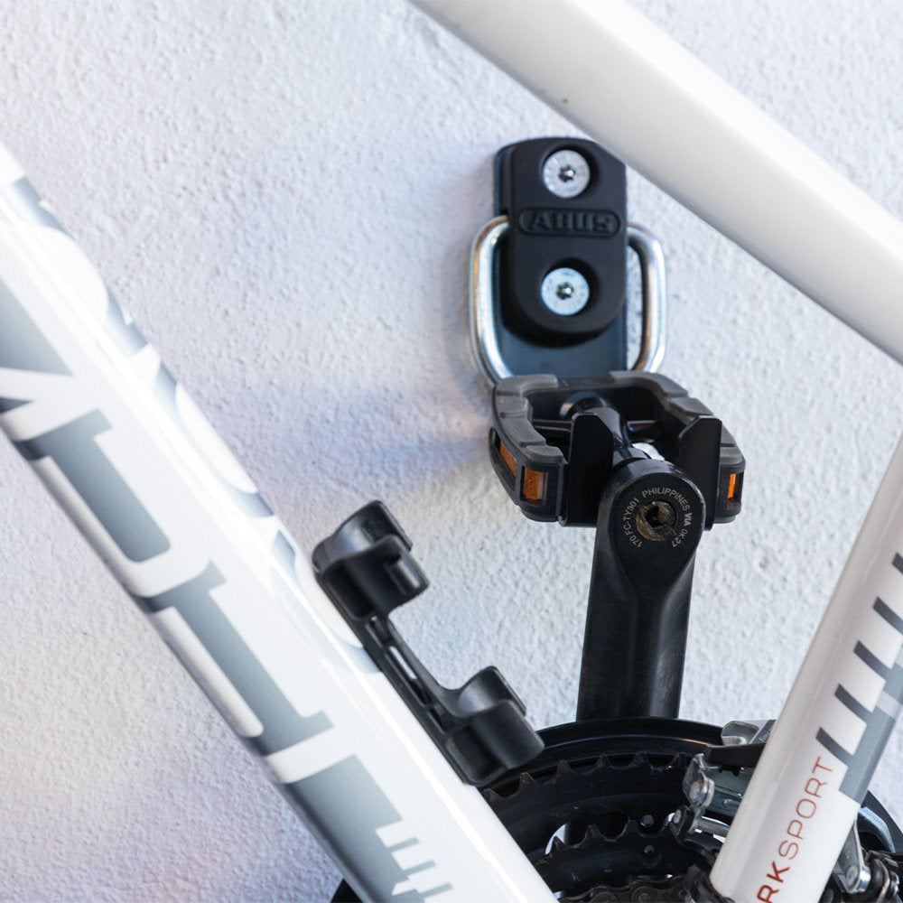 ABUS Wall Anchor WBA65 B/SB +Bike Holder Wand- und Bo