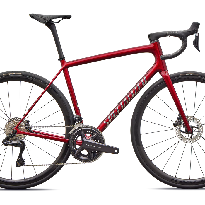 2026 Specialized Aethos 2 Pro Shimano Ultegra Di2 Carbon Road Bike in Gloss Red