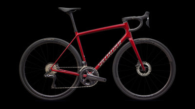 2026 Specialized Aethos 2 Pro Shimano Ultegra Di2 Carbon Road Bike in Gloss Red