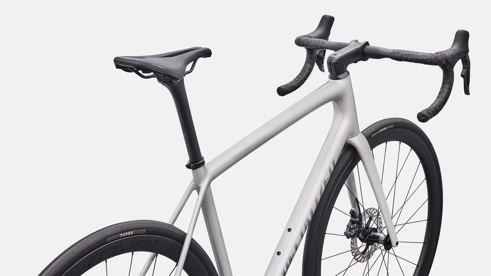2027 Specialized Aethos 2 Expert Ultegra Di2 Road Bike in Silver-image-4