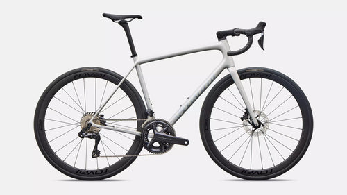 2027 Specialized Aethos 2 Expert Ultegra Di2 Road Bike in Silver