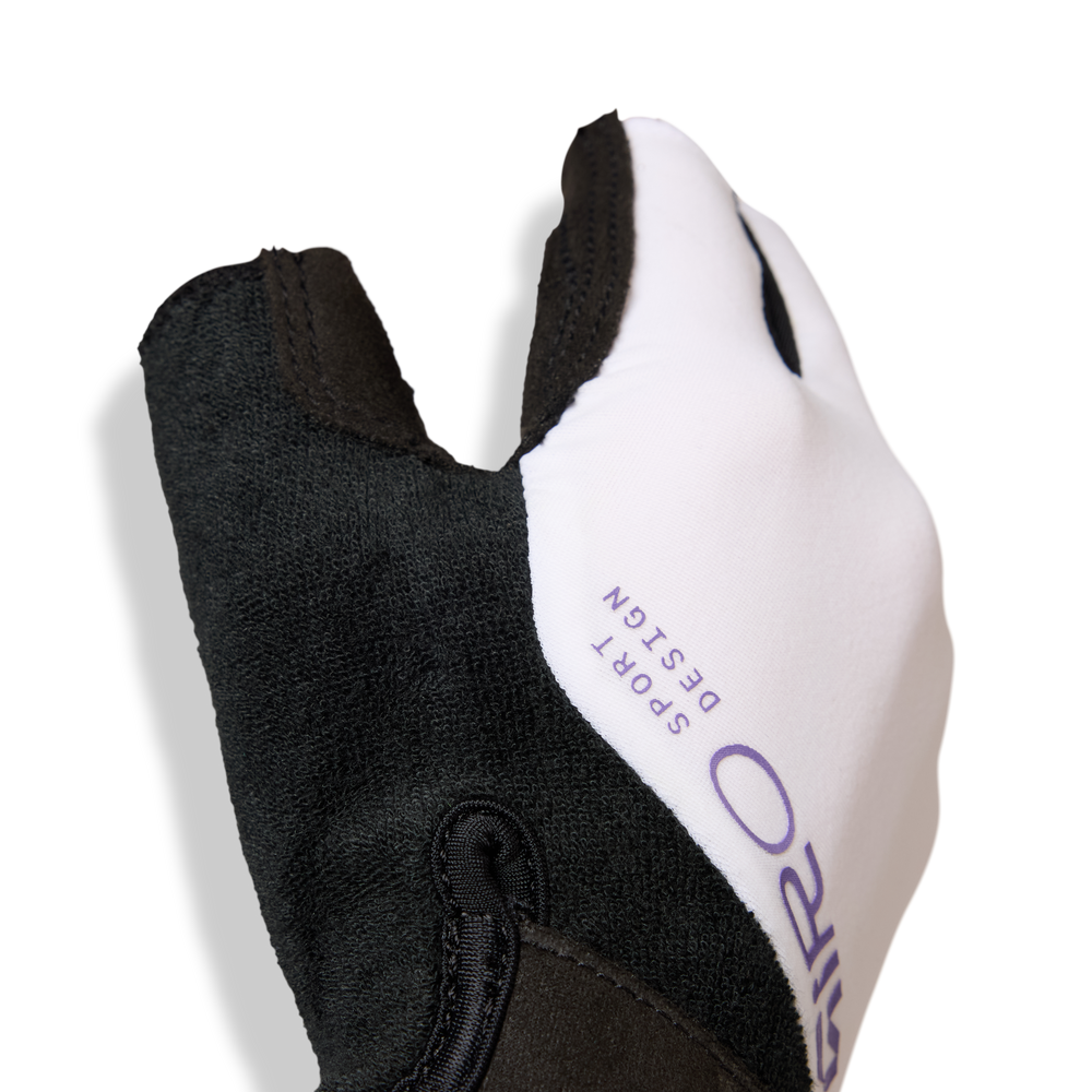 2026 GIRO Jag'ette Women's Road Cycling Gloves in White-image-3