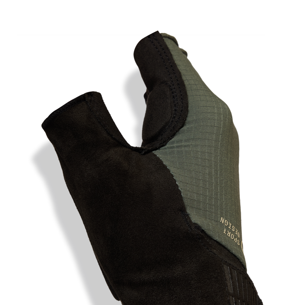 2026 GIRO Bravo II Gel Men's Road Cycling Gloves in Dark Sage-image-3
