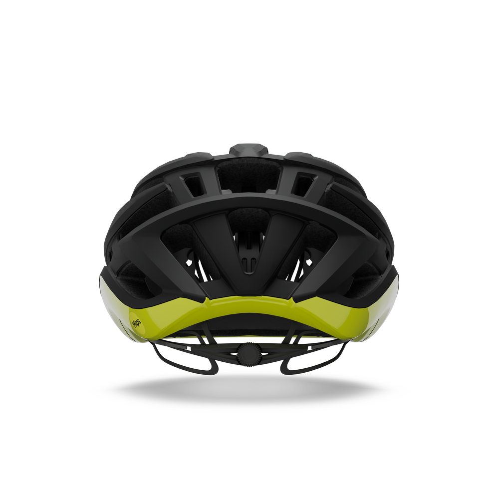 2026 GIRO Agilis Mips Unisex Road Cycling Helmet in Black/Hi Viz-image-4