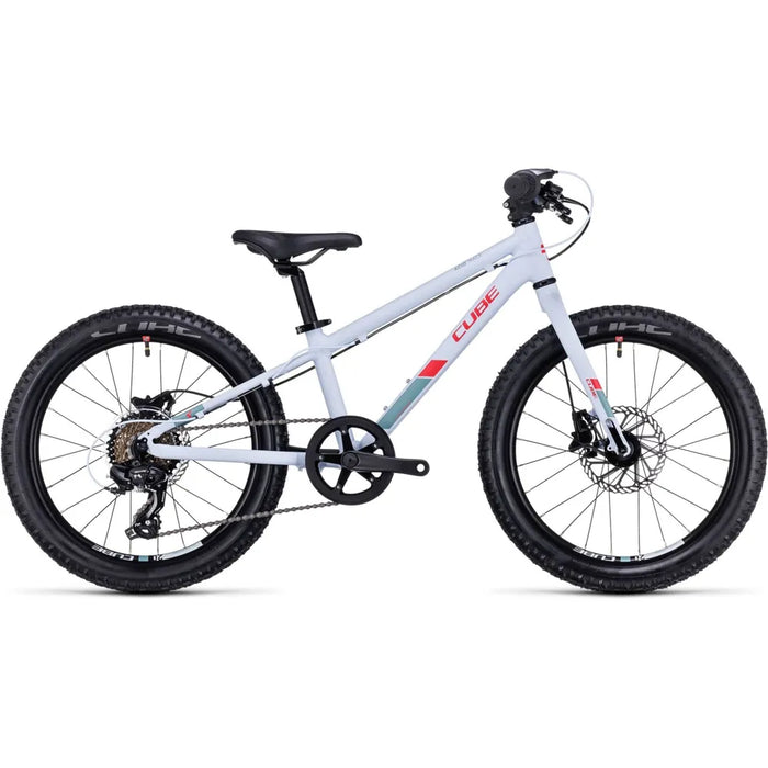 2023 Cube Acid 200 Disc 20 Inch Kid's Bike in Blue and Coral