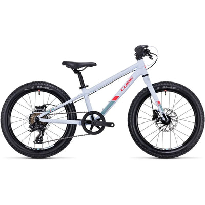 2023 Cube Acid 200 Disc 20 Inch Kid's Bike in Blue and Coral