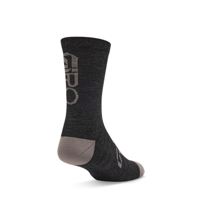 2026 GIRO Winter Merino Wool Unisex Cycling Socks in Dark Grey