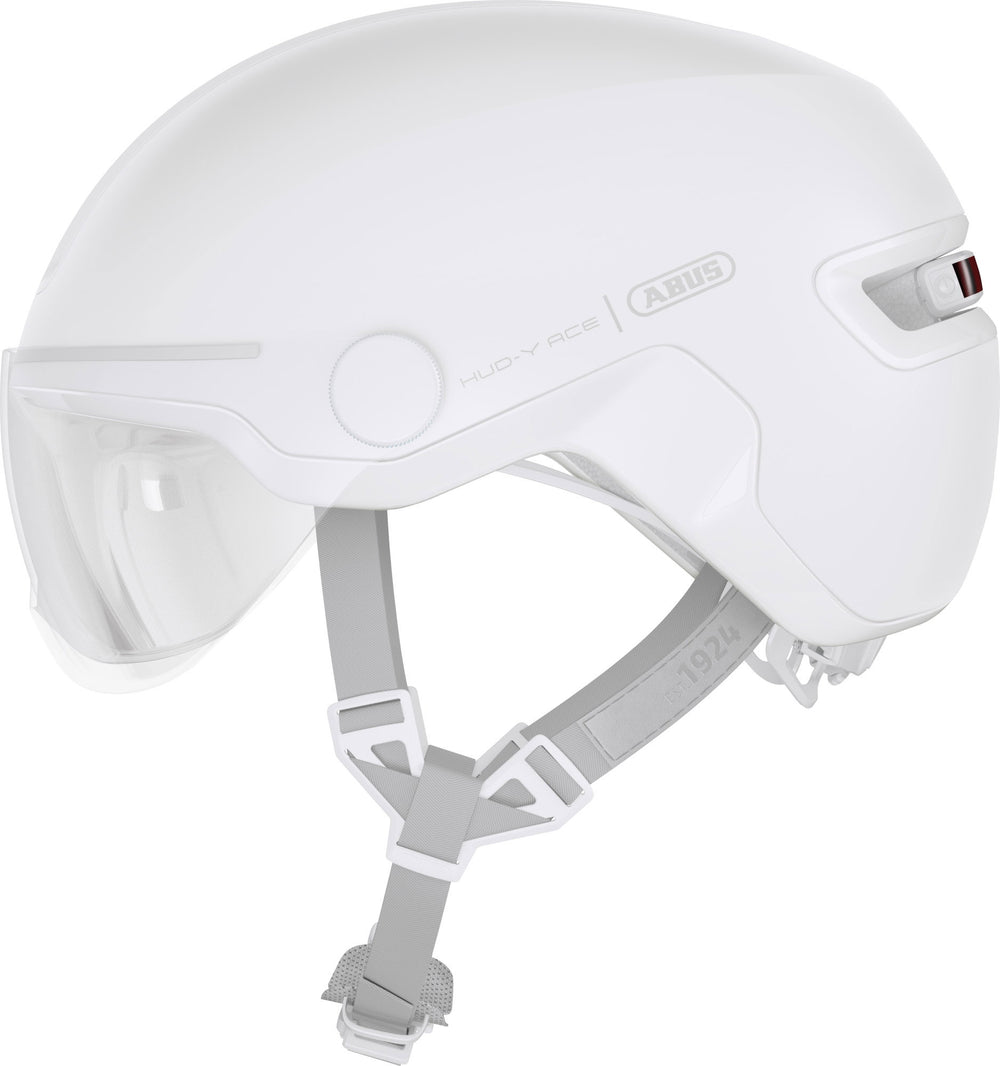 ABUS HUD-Y ACE pure Medium White