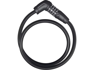 ABUS Tresor Cable Lock 6412C 12mm/85cm in Black