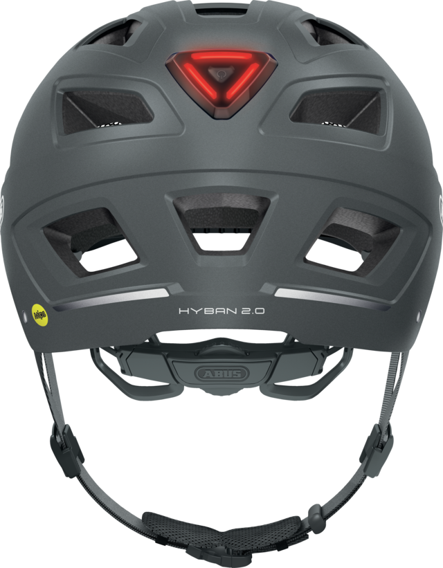 ABUS  Hyban 2.0 MIPS Titan Helmet in Grey