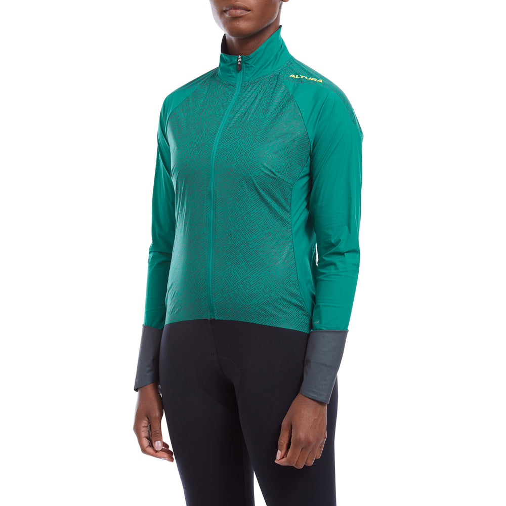 2022 Altura Women's Icon Rocket Packable Jacket in Green