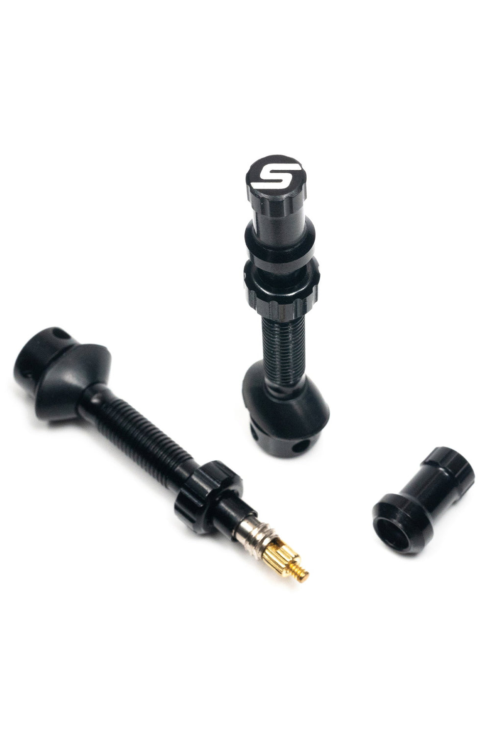 Stans - Tubeless Universal+ Valves Pair - Tall - Black