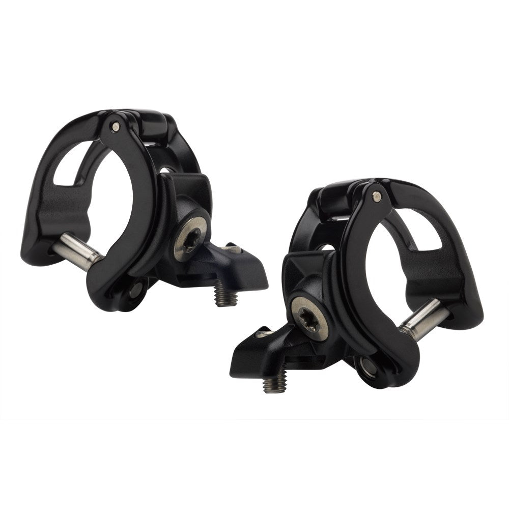 SRAM Disc Brake Spare Matchmaker X MMX Clamp, Single Left, Black, Titanium Bolts (Compatible With SRAM MMX Clamp-Compatible Shifters) - Maven, DB8, Guide/G2, Level,