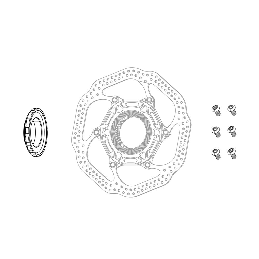 SRAM Avid Spare - Rotor Spare Parts Rotor Bolt Kit (Qty 6)