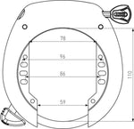 ABUS Shield 5755L XPlus Frame Lock