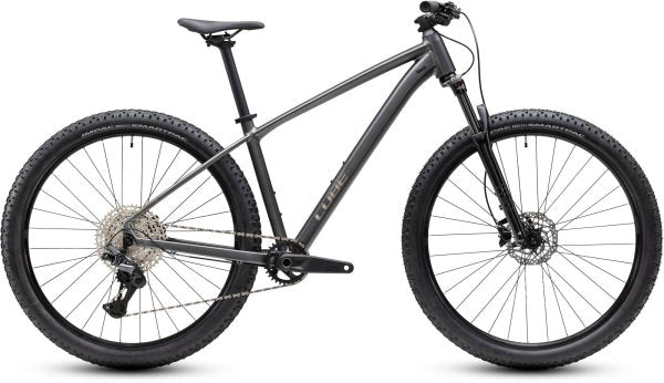 CUBE AIM SLX SLATEBLACK/CHROME Hardtail Mountain Bike