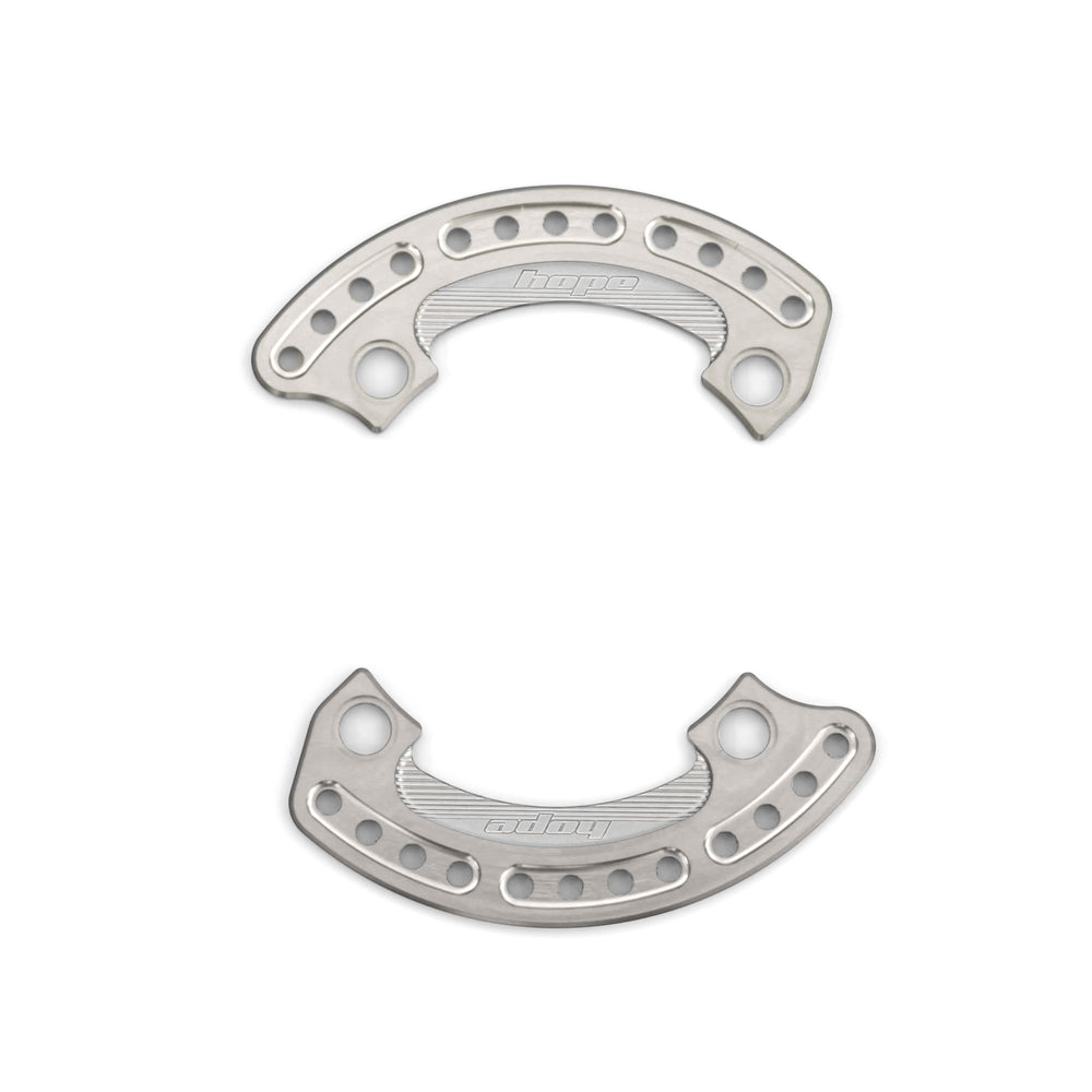 Hope 1/4 Bash Plate 104mm Silver - Pair