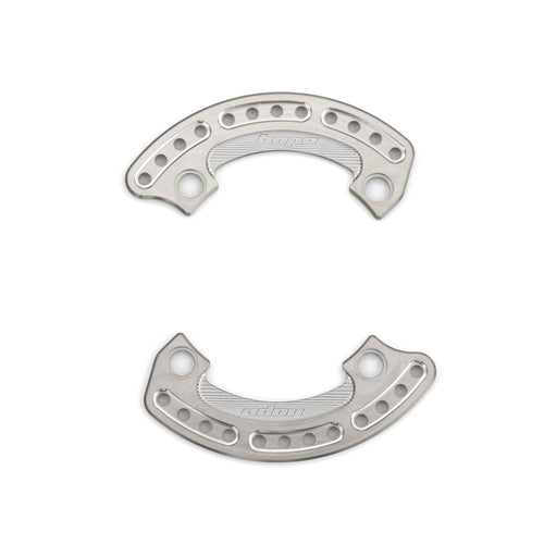 Hope 1/4 Bash Plate 104mm Silver - Pair
