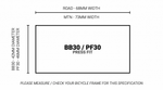 Praxis BB M30 MTB 73mm BB30/PF30 R-Collet