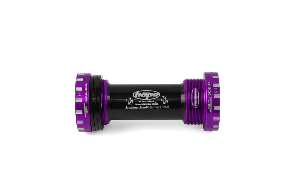Hope Threaded 24mm BSA BB - Purple