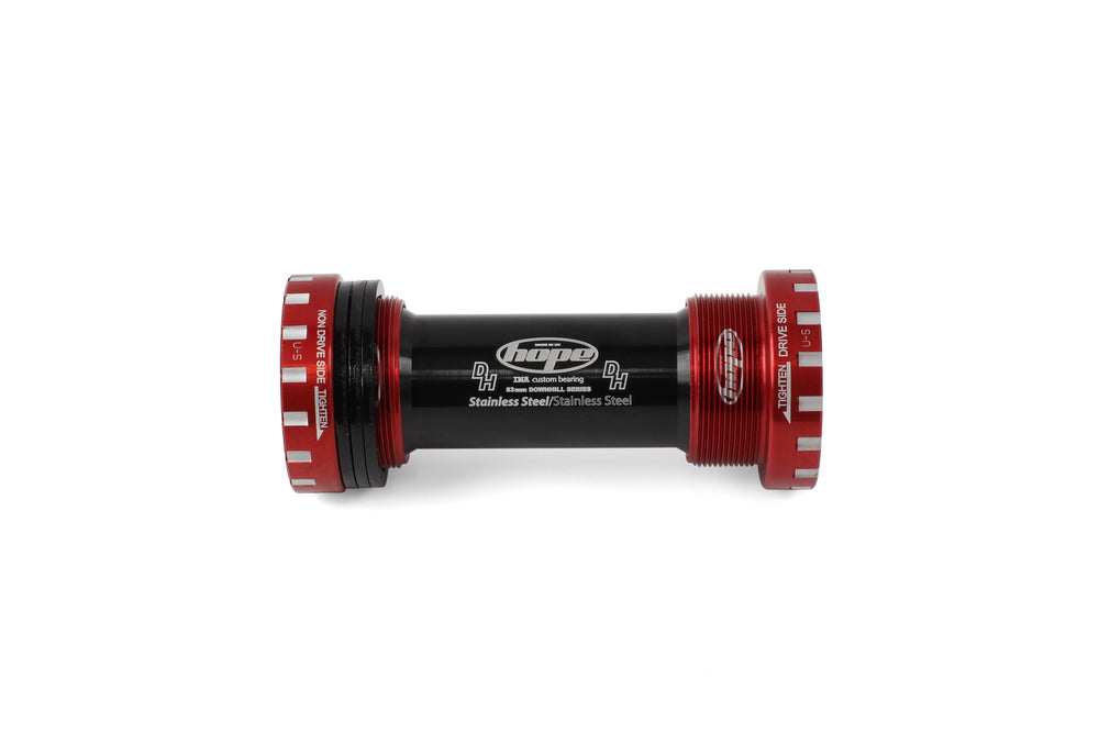 Hope Threaded 24mm BSA BB - Red