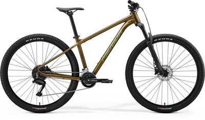 2026 Merida Big Nine 60 Hardtail Mountain Bike in Silk Pineapple Gold