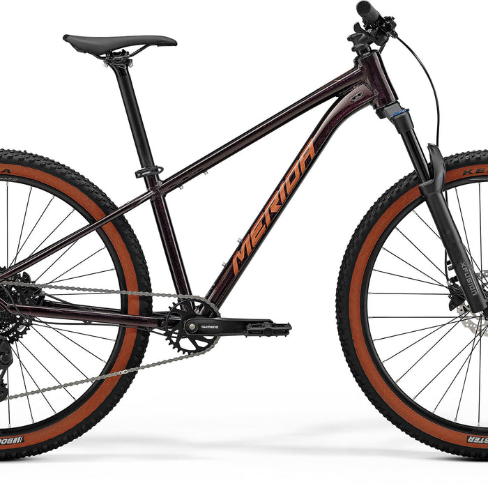 2026 Merida Big Seven 40 Hardtail Mountain Bike in Metallic Black